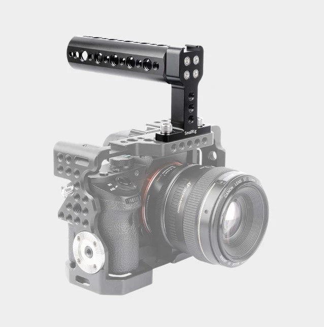 SMALLRIG 1638 TOP HANDLE W/ COLD SHOE aprašymas - Prekės nuotrauka
