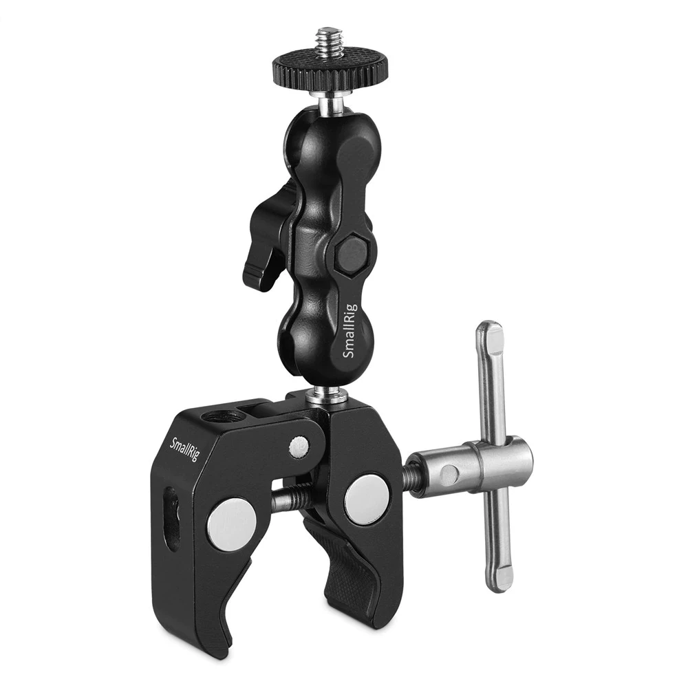 SMALLRIG 2164 CRAB-SHAPED CLAMP W/ BALLHEAD M-ARM aprašymas - Prekės nuotrauka