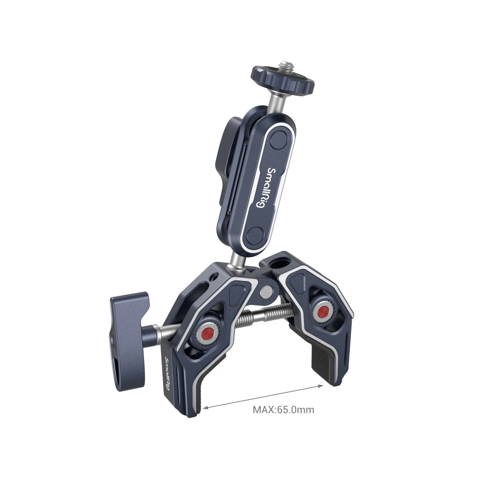 SmallRig 3757 Crab Shaped Clamp with Ballhead Magic Arm aprašymas - Prekės nuotrauka