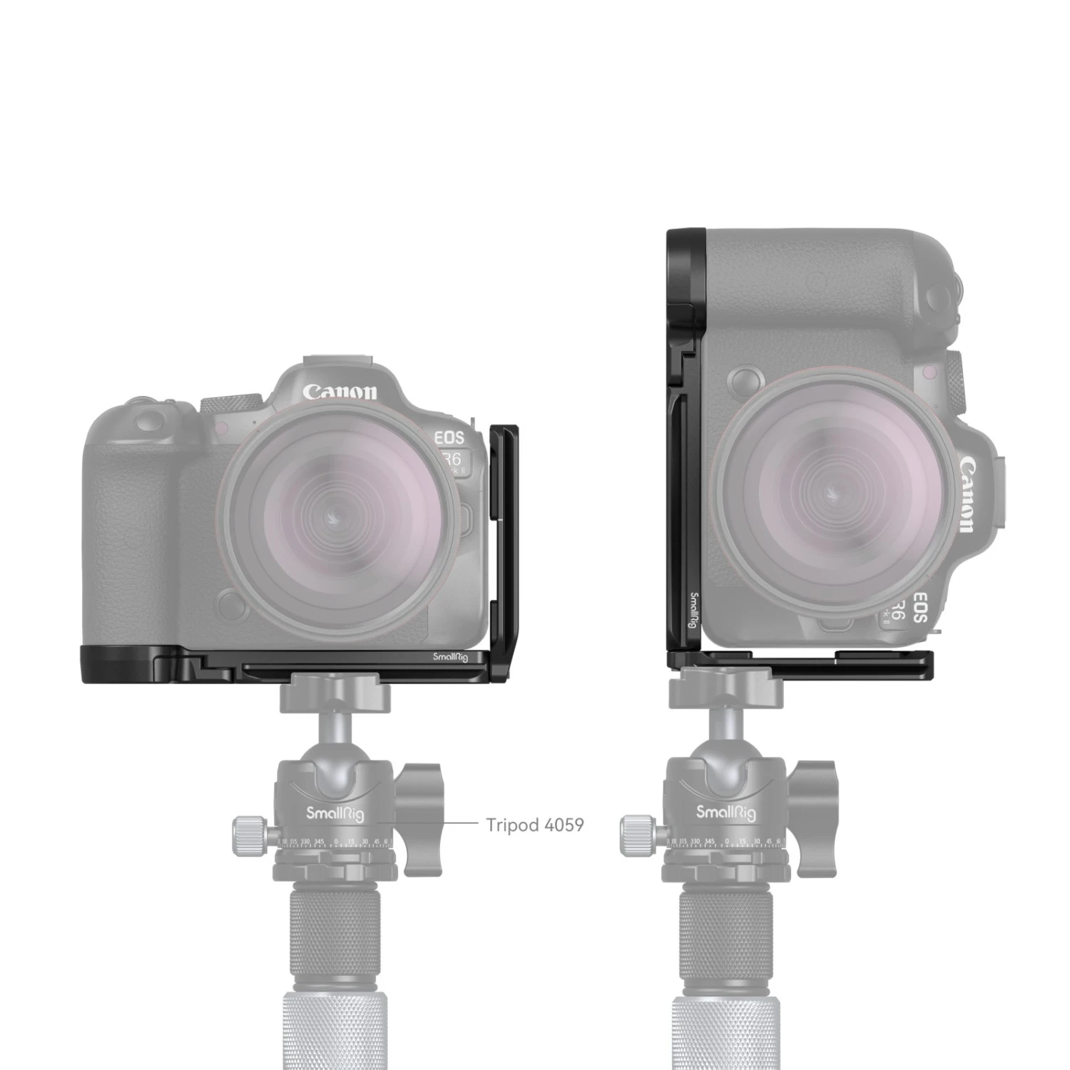 SMALLRIG 4160 L-BRACKET FOR CANON EOS R5/ R5C/ R6/ R6 MKII aprašymas - Prekės nuotrauka