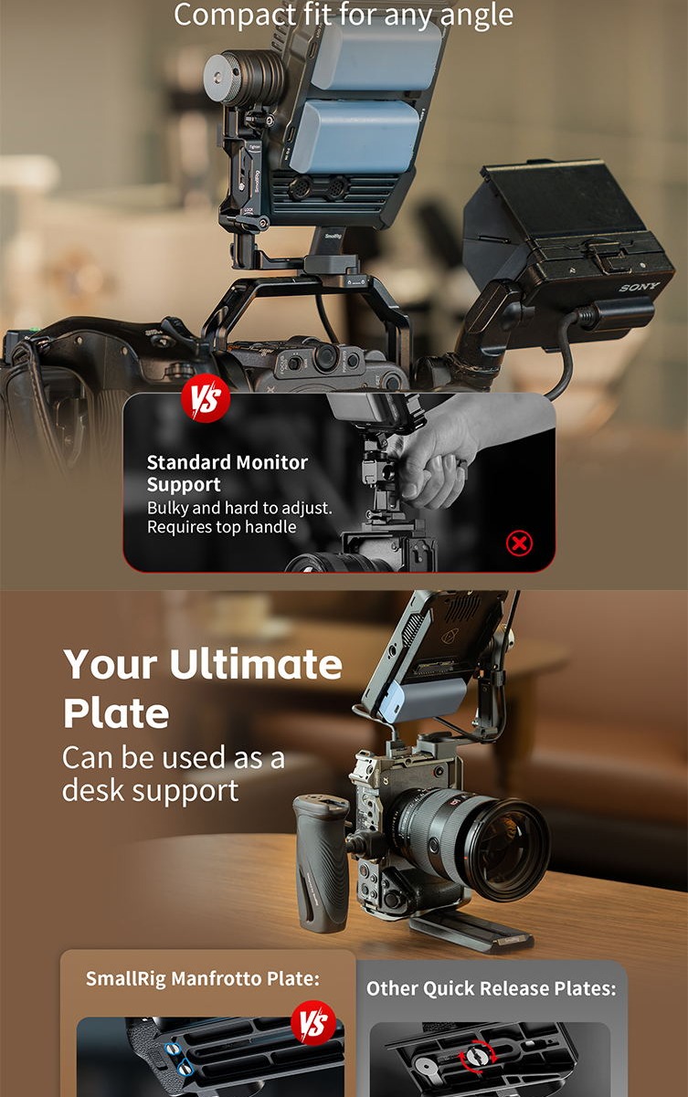 SmallRig 6317 Magic Arm Support with 1/4"-20 Locating Screw aprašymas - Prekės nuotrauka