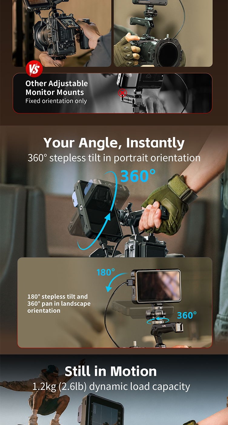 SmallRig 6317 Magic Arm Support with 1/4"-20 Locating Screw aprašymas - Prekės nuotrauka