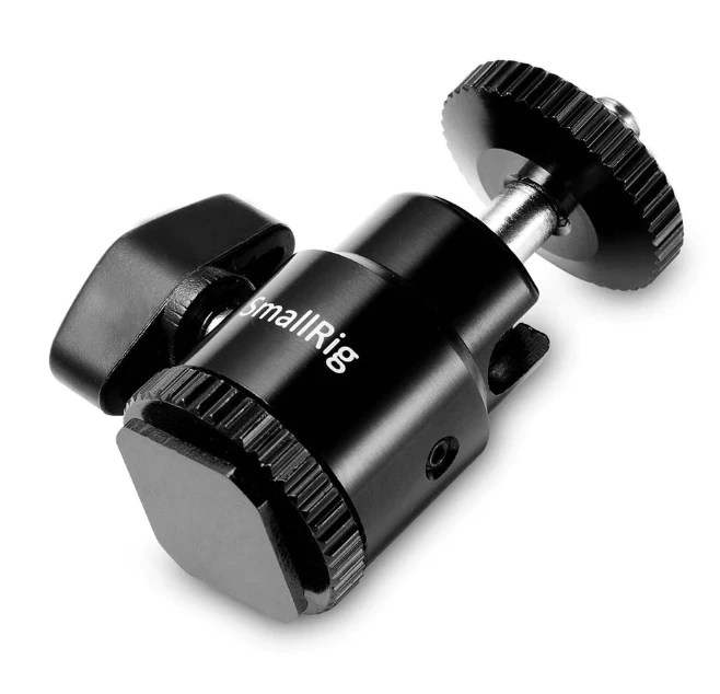 SMALLRIG 761 COLD SHOE MOUNT - BALLHEAD 1/4" SCREW aprašymas - Prekės nuotrauka