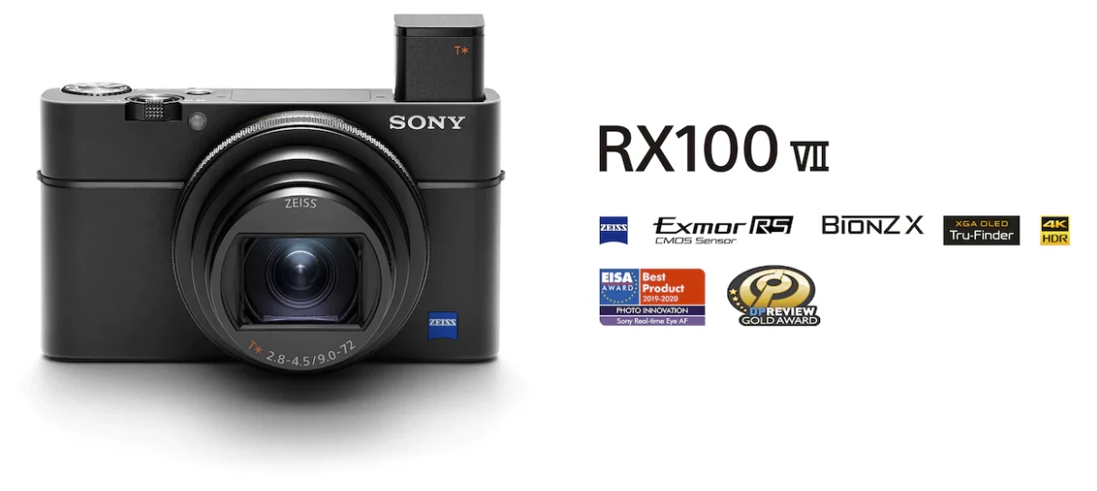 Sony DSC-RX100 VII aprašymas - Prekės nuotrauka