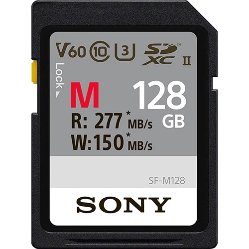 Atminties kortelė Sony | 128 GB | SDXC | Flash atminties klasė 10 aprašymas - Prekės nuotrauka