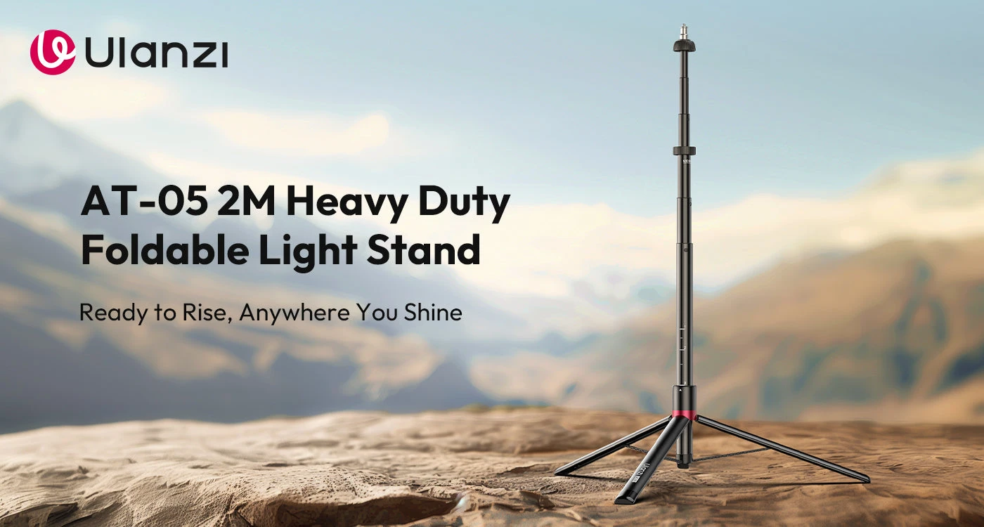 Ulanzi AT 05 2M Heavy Duty Foldable Light Stand aprašymas - Prekės nuotrauka