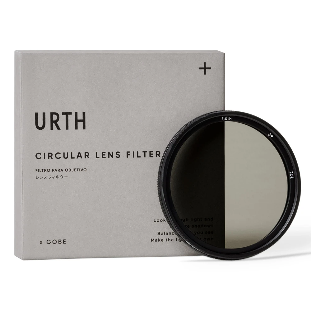 Urth 39mm ND2 32 (1 5 Stop) Variable ND Lens Filter (Plus+) aprašymas - Prekės nuotrauka