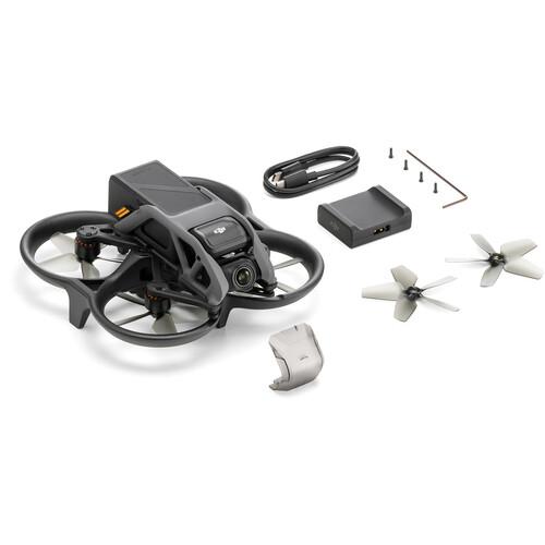 Dronas DJI Avata (be pulto)