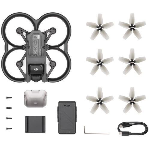 Dronas DJI Avata (be pulto)