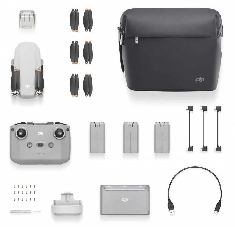 Dronas DJI Mini 2 SE Fly More Combo