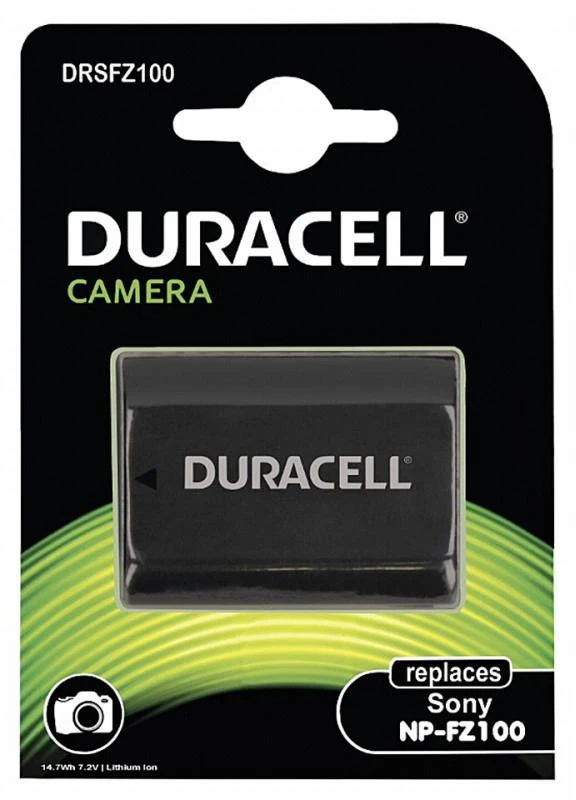 Duracell DRSFZ100 kameros / vaizdo kameros su vaizdo magnetofonu baterija 2040 mAh