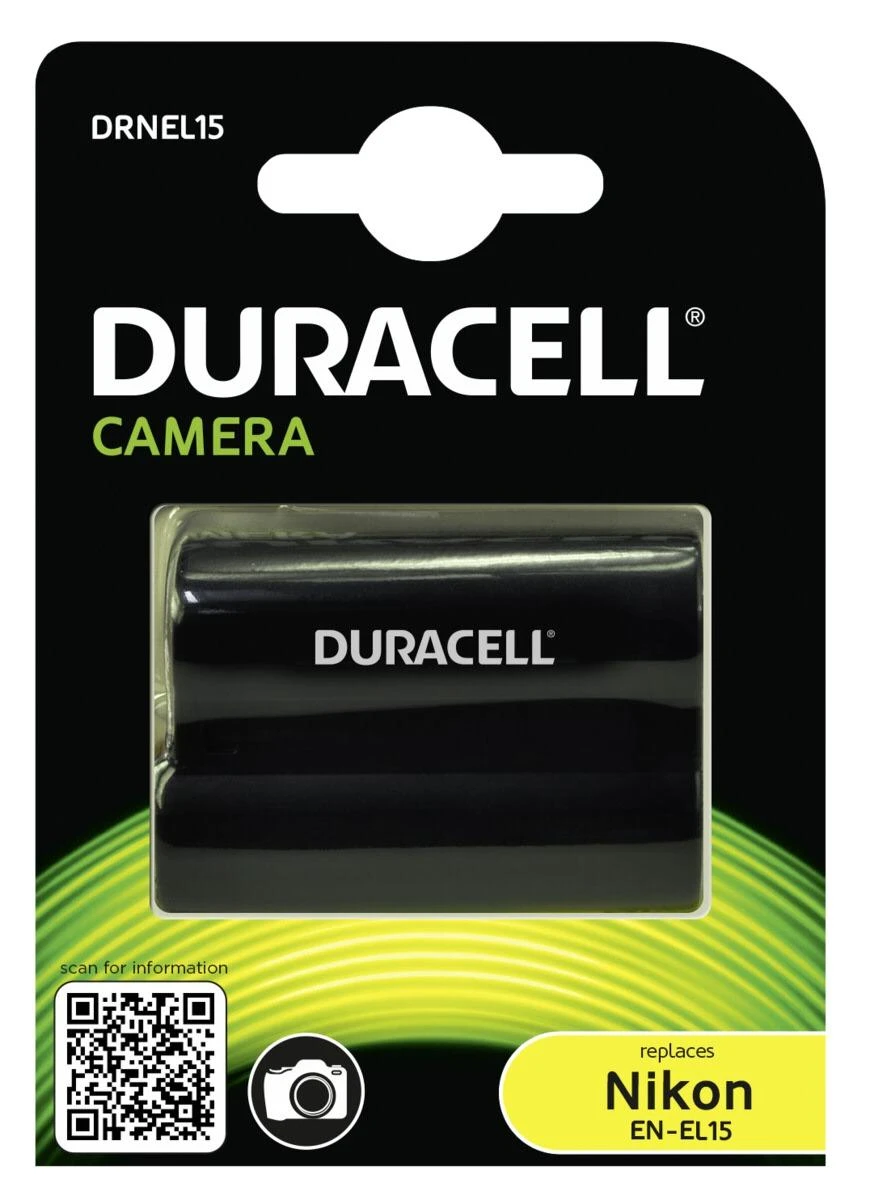 Duracell DRNEL15 kameros / vaizdo kameros su vaizdo magnetofonu baterija Ličio-jonų (Li-Ion) 1600 mAh