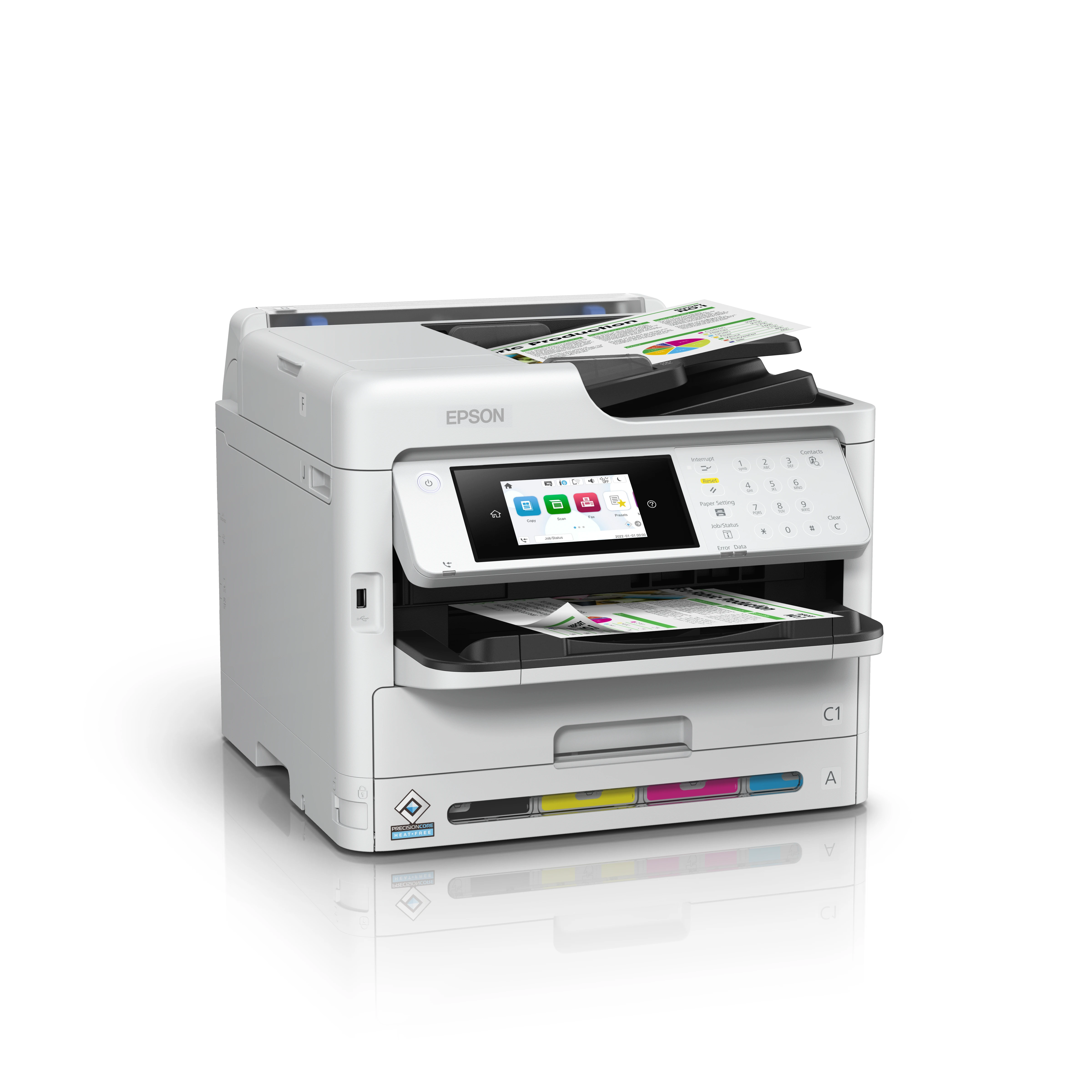 Epson | Daugiafunkcinis Spausdintuvas | WorkForce Pro WF-C5890DWF | Inkjet | Spalvotas | A4 | Wi-Fi
