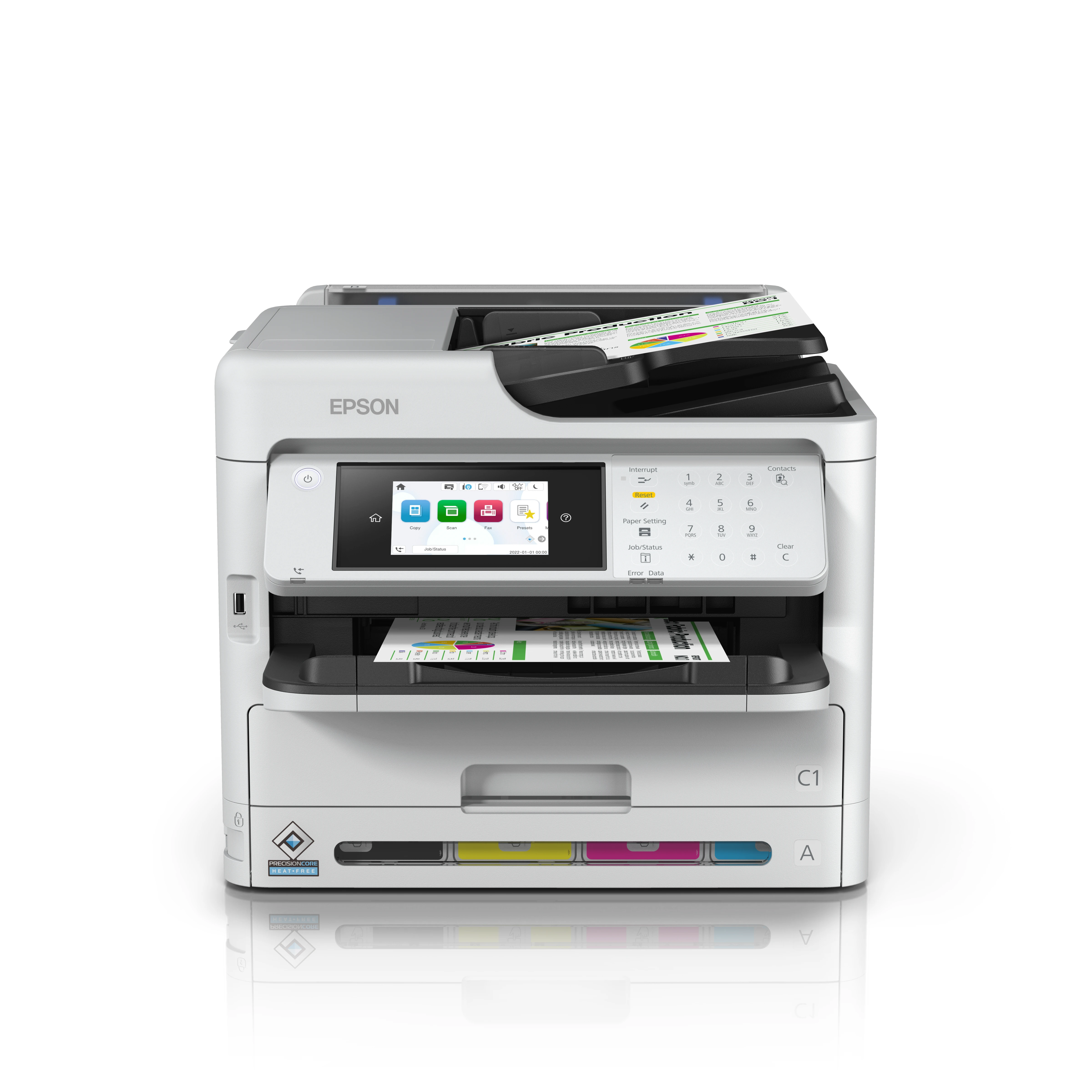 Epson | Daugiafunkcinis Spausdintuvas | WorkForce Pro WF-C5890DWF | Inkjet | Spalvotas | A4 | Wi-Fi
