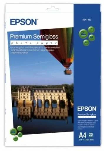 Epson Premium Semigloss Photo A4, 251 g, 20 lapų S 041332