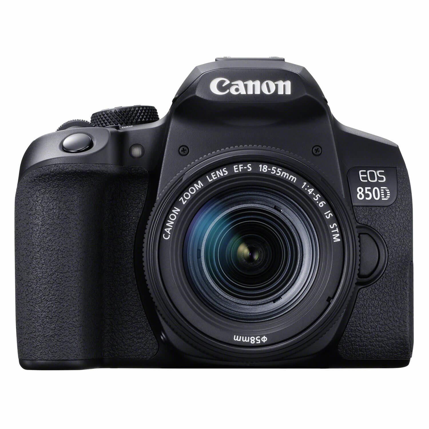 Canon EOS 850D SLR fotoaparato komplektas 24,1 MP CMOS 6000 x 4000 pikseliai Juoda