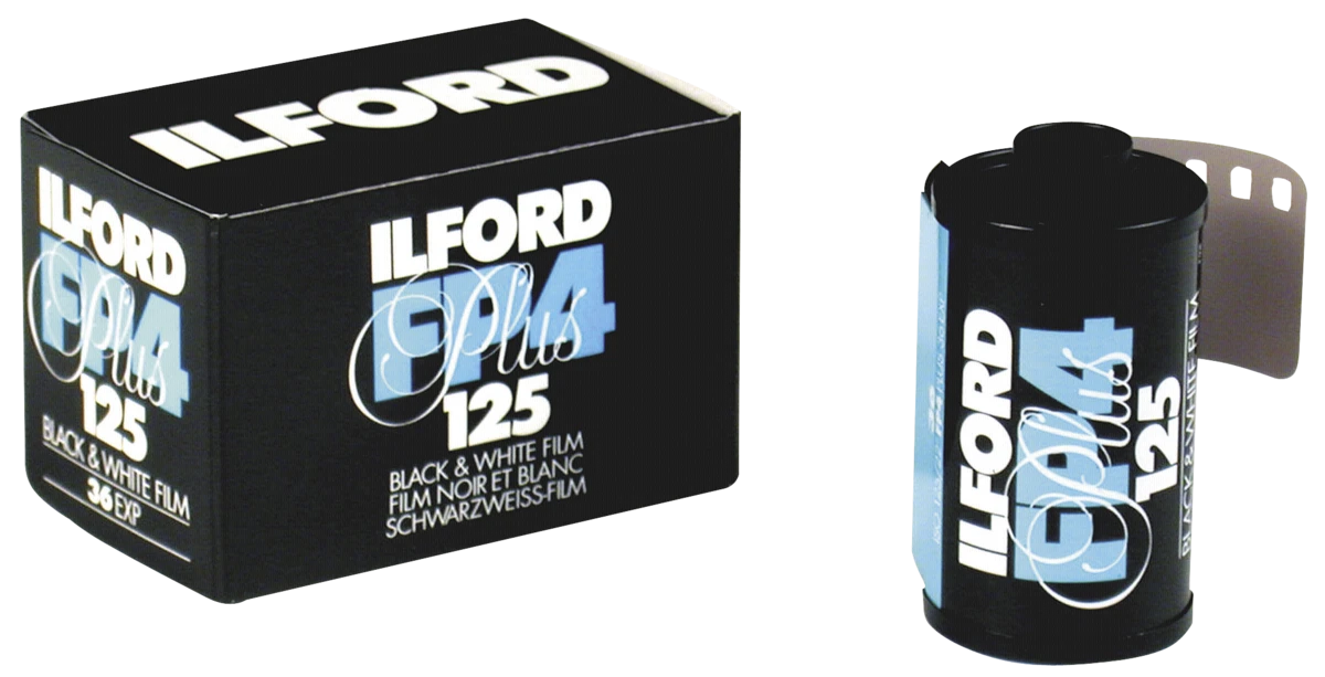 Fotojuosta Ilford FP4 Plus 135/36 kadrai