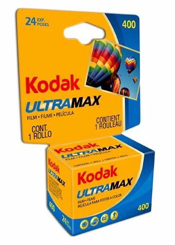 Fotojuosta Kodak Ultramax 400/24 kadrai