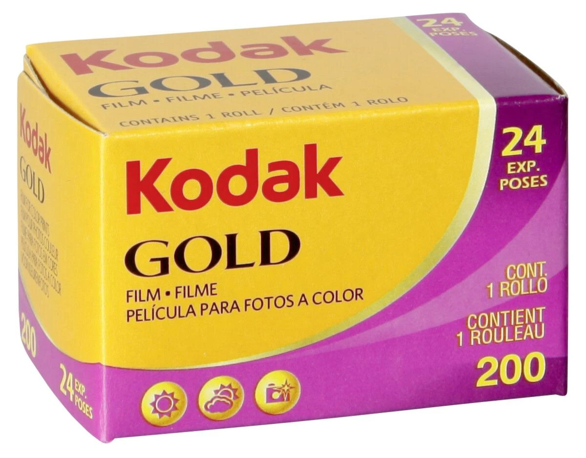 Fotojuostelė Kodak Gold 200/24