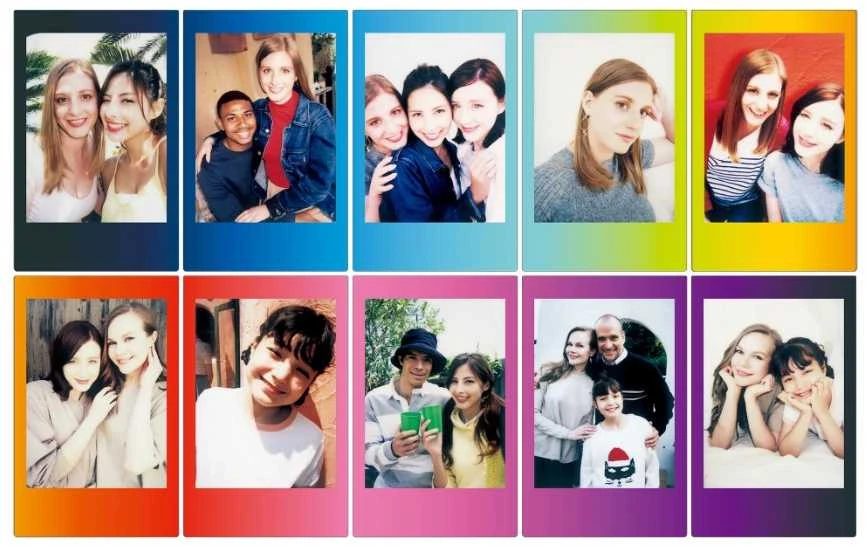 Fujifilm | Instax Mini Rainbow momentinis filmas | 86 x 54 mm | Kiekis 10
