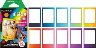 Fujifilm | Instax Mini Rainbow momentinis filmas | 86 x 54 mm | Kiekis 10