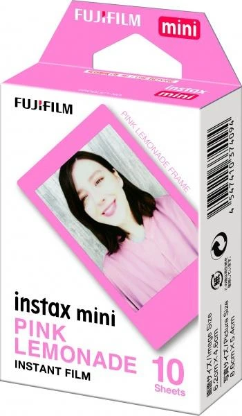 Fujifilm Fotoplokštelės Instax MINI Rožinė Lemonade 10vnt.