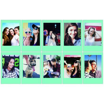 Fotojuostos Fujifilm Instax Mini. Mėlynos