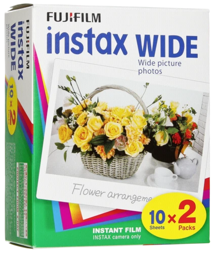 Fujifilm Momentinės fotoplokštelės instax WIDE GLOSSY(10plx2)
