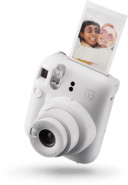 Fujifilm Momentinis fotoaparatas instax mini 12 CLAY Baltas+instax mini glossy (10pl)