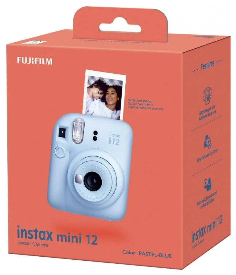 Fujifilm Momentinis fotoaparatas instax mini 12 PASTEL Mėlynas
