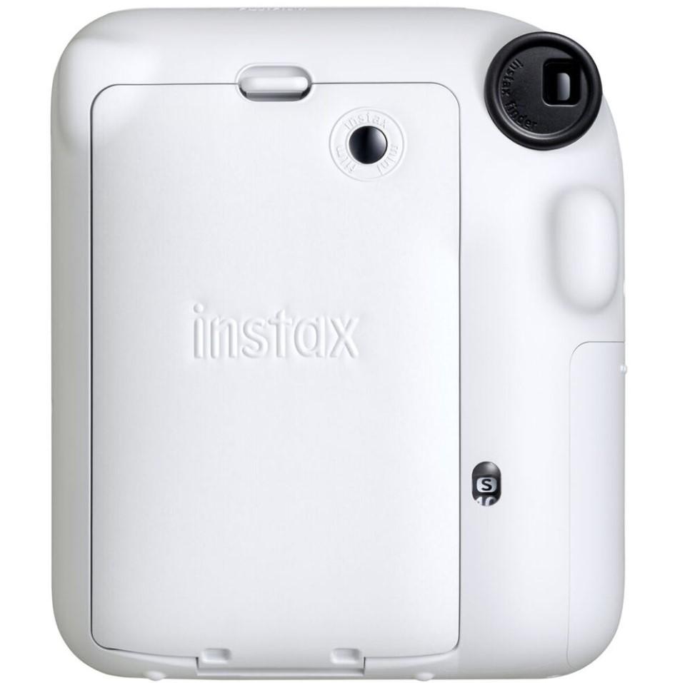 Fujifilm Momentinis fotoaparatas instax mini 12 CLAY Baltas+instax mini glossy (10pl)+originalus dėklas
