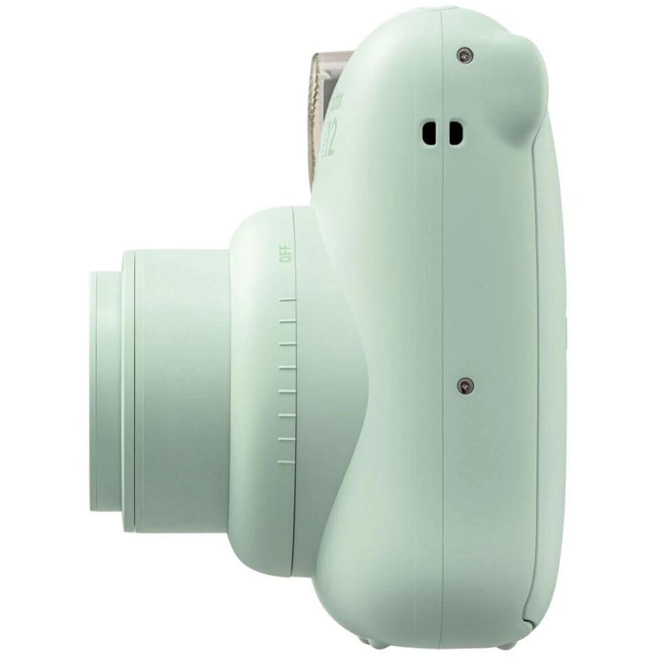 Fujifilm Momentinis fotoaparatas instax mini 12 MINT Žalias+instax mini glossy (10pl)+originalus dėklas