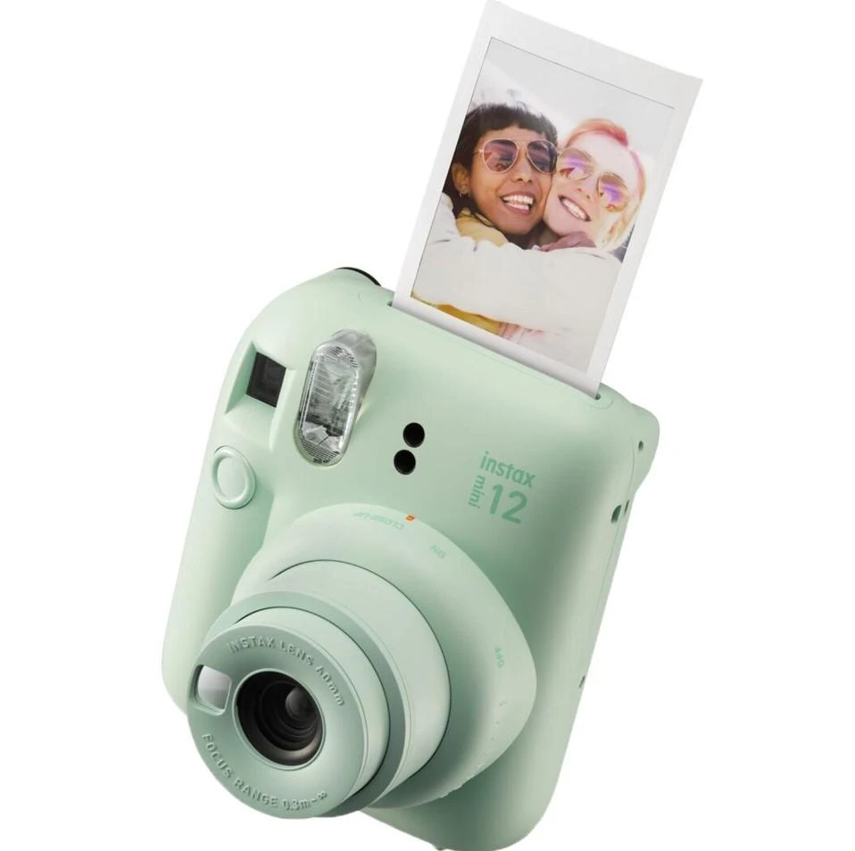 Fujifilm Momentinis fotoaparatas instax mini 12 MINT Žalias+instax mini glossy (10pl)