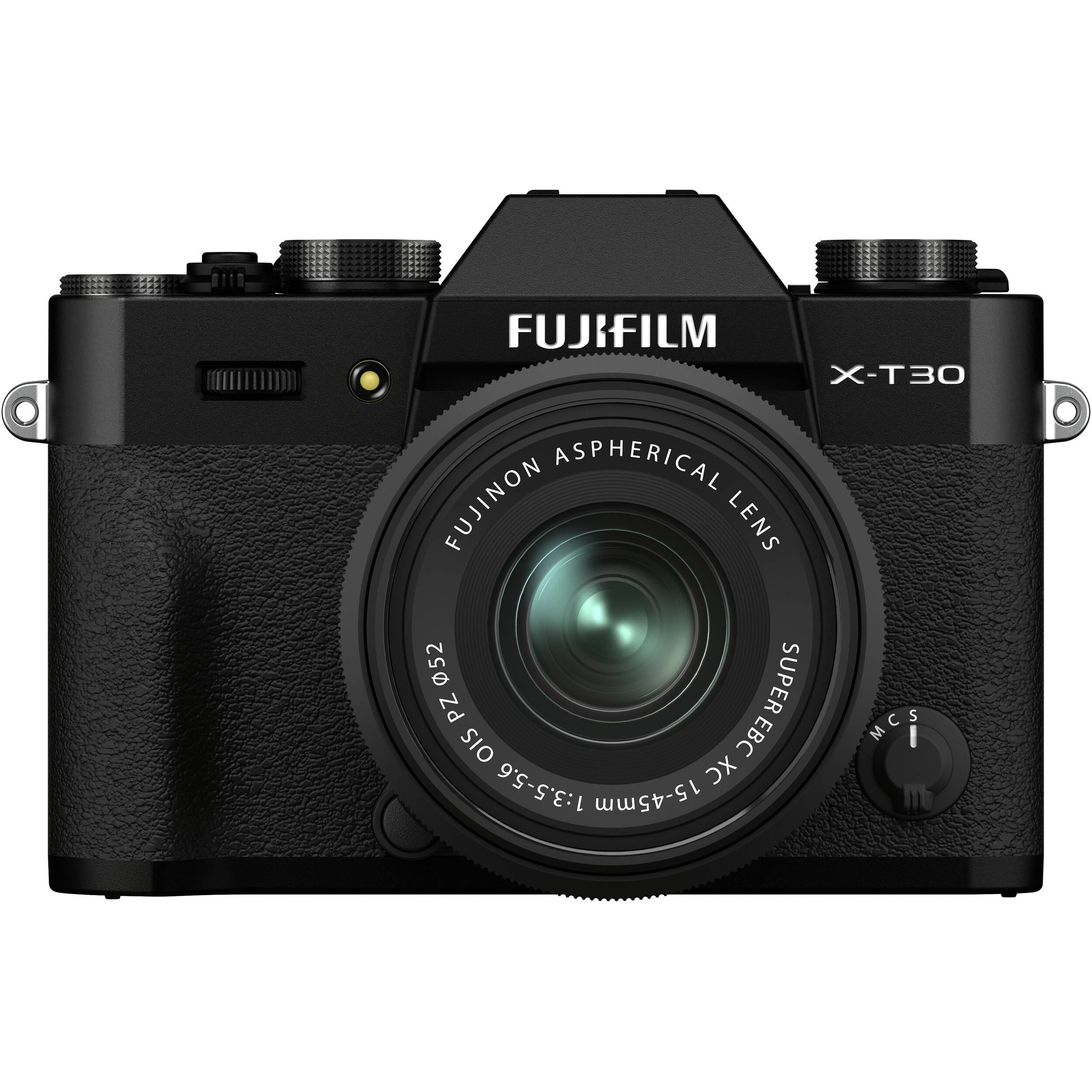 FUJIFILM X-T30 II + FUJINON XC 15-45mm F3.5-5.6 OIS PZ (Juodas)