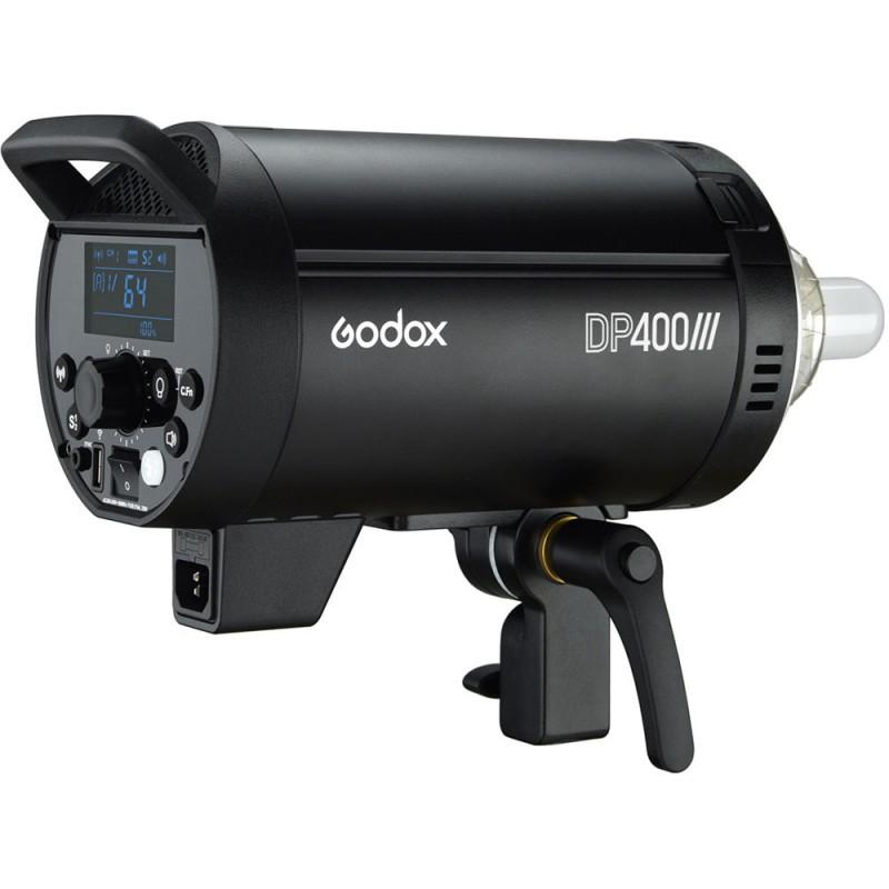 „Godox DP400III Studio Flash“.