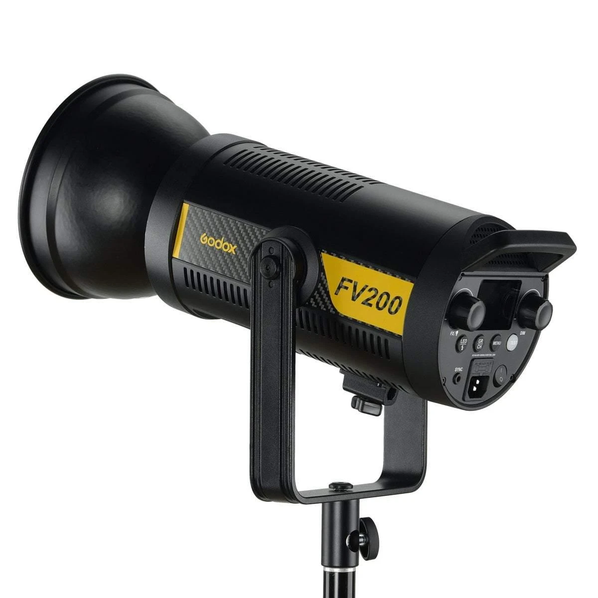 Godox FV200 didelės spartos sinchronizavimo blykstės LED lemputė