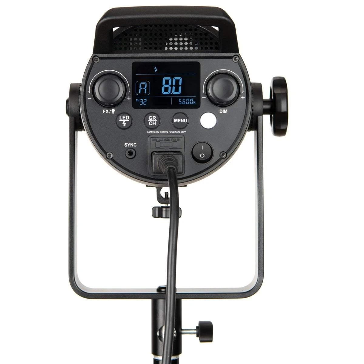 Godox FV200 didelės spartos sinchronizavimo blykstės LED lemputė