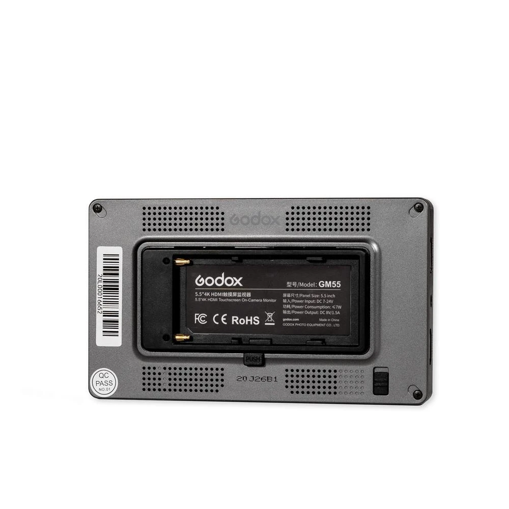 Godox GM55 4K HDMI Jutiklinis ekranas 5.5" On camera Monitorius