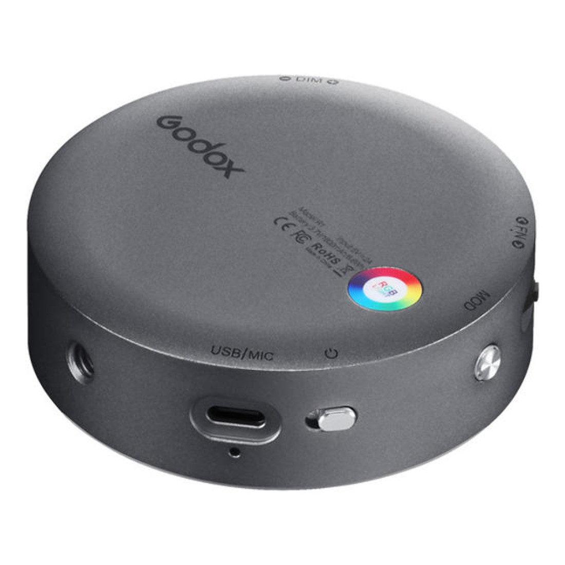 Godox R1 Mobile RGB LED light (Pilkas korpusas)