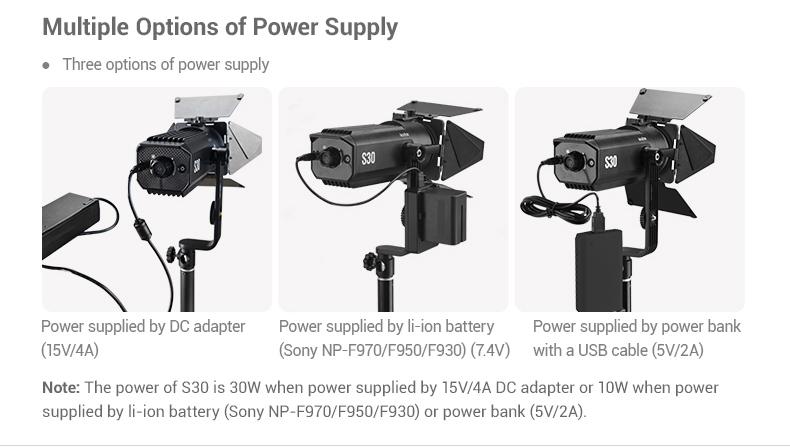 Godox S30 Focus-LED-light 12000 LUX