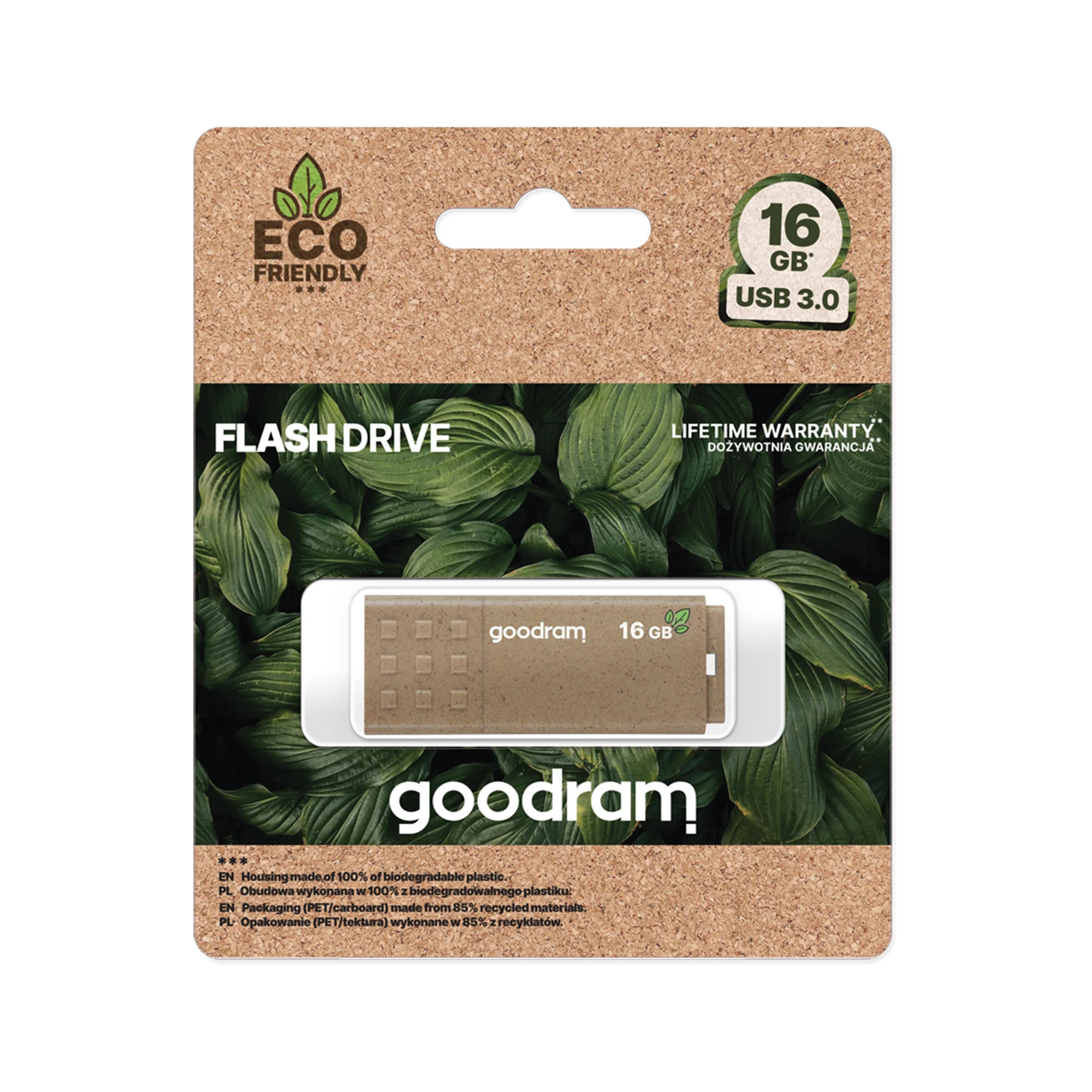 GoodRam USB 3.0 16GB ECO FRIENDLY atmintinė