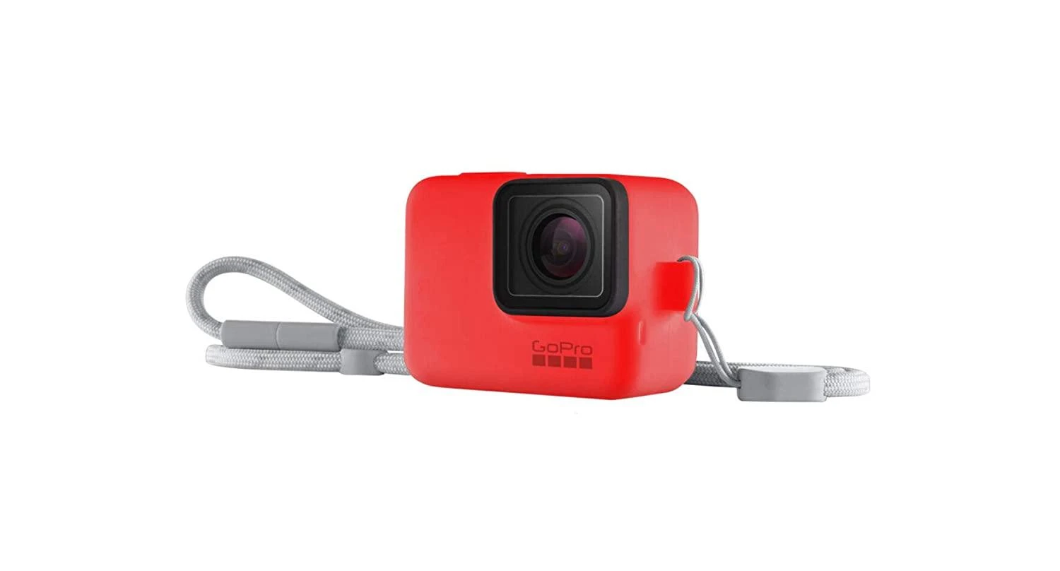 GOPRO SLEEVE + RANGA (FIRECRACKER Raudonas)