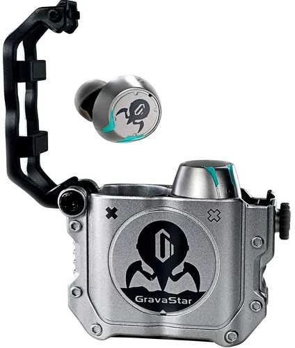 „GRAVASTAR SIRIUS“ kosminės pilkos „Bluetooth“ ausinės