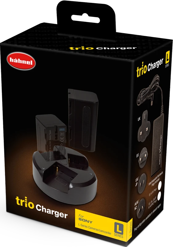 Hahnel H&Auml;HNEL TRIO CHARGER SONY L-SERIES