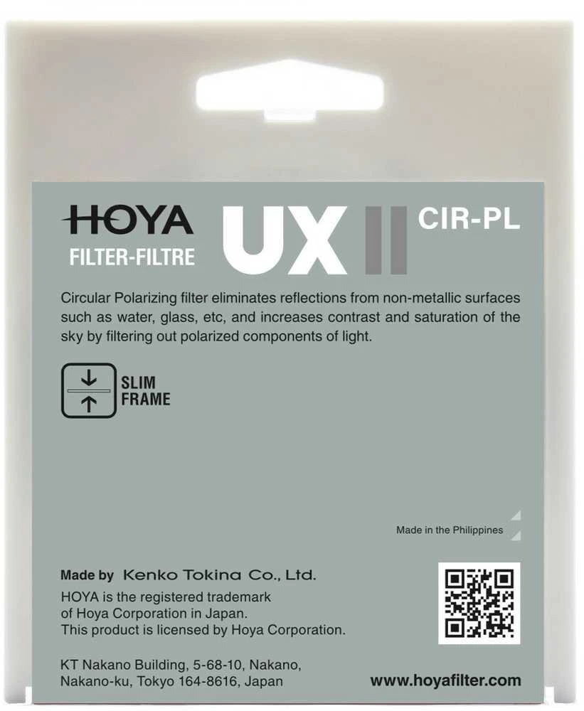 Hoya apskritas UX II Pol filtras 67mm