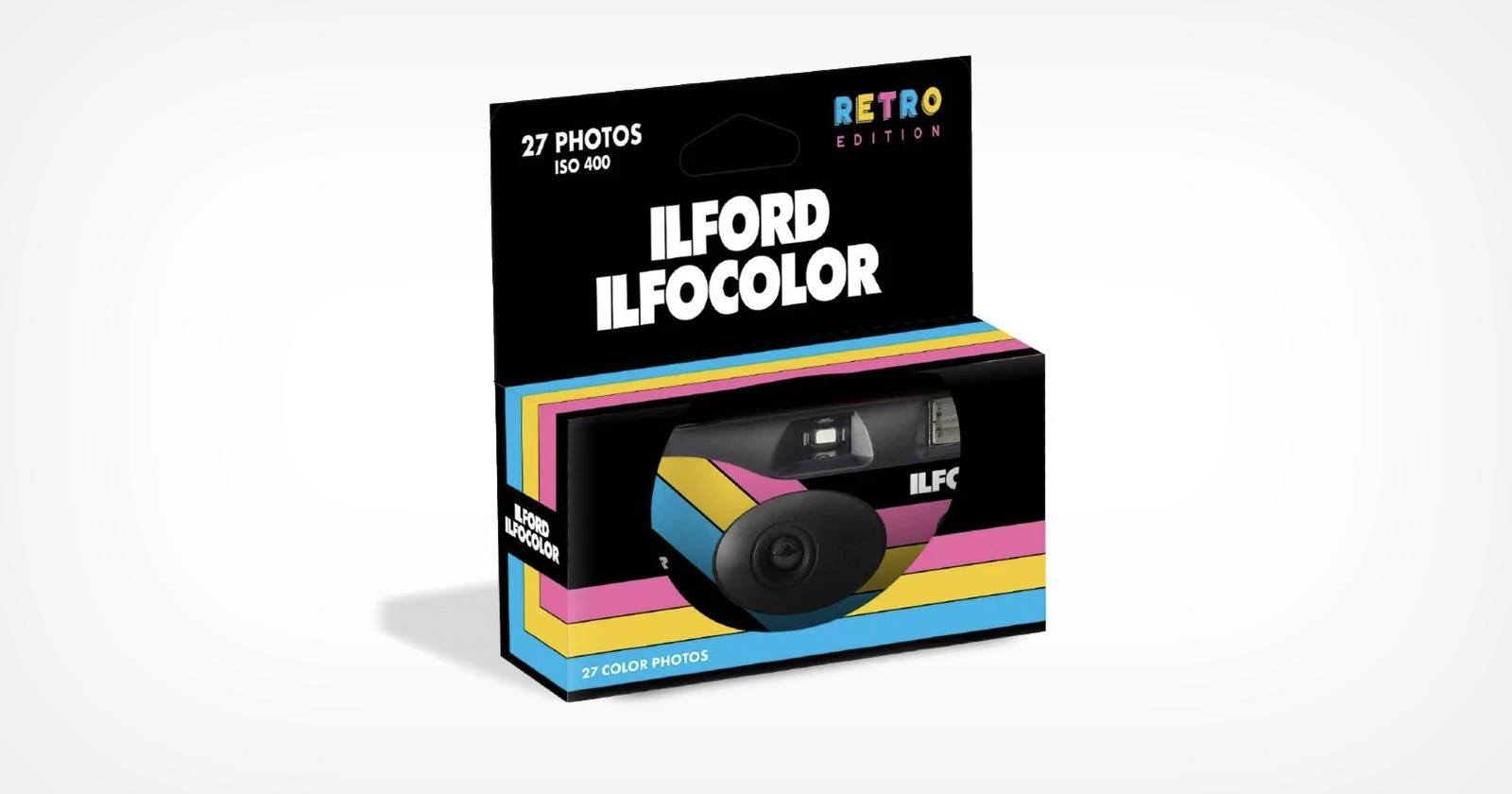 Ilford Ilfocolor Rapid Retro vienkartinis fotoaparatas 27 exp