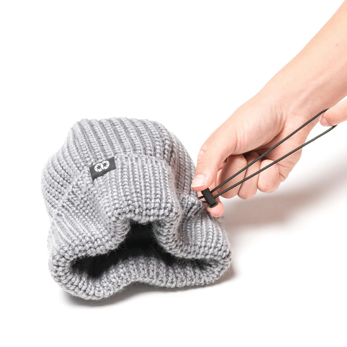 Kepurė-fotomaišelis Cooph Beanie Knit (Pilka)