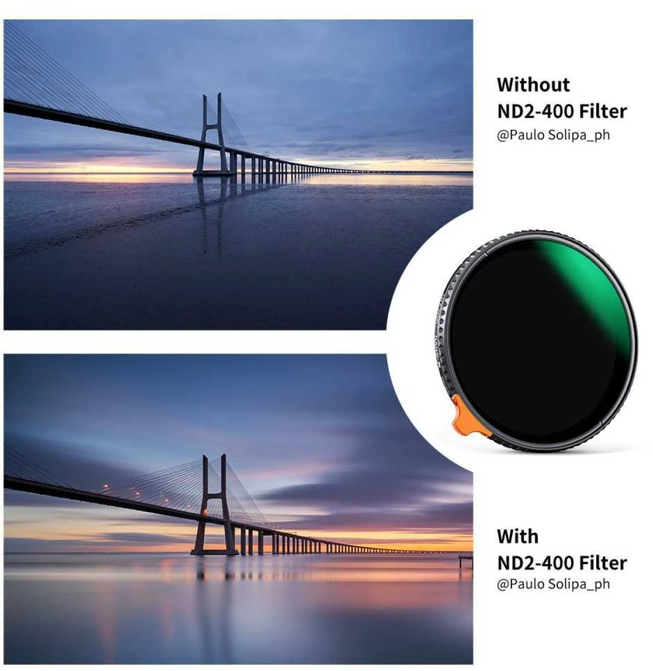 Kf Concept K&amp;F Concept 95mm Variable ND Filter ND2-ND400 (9stop)