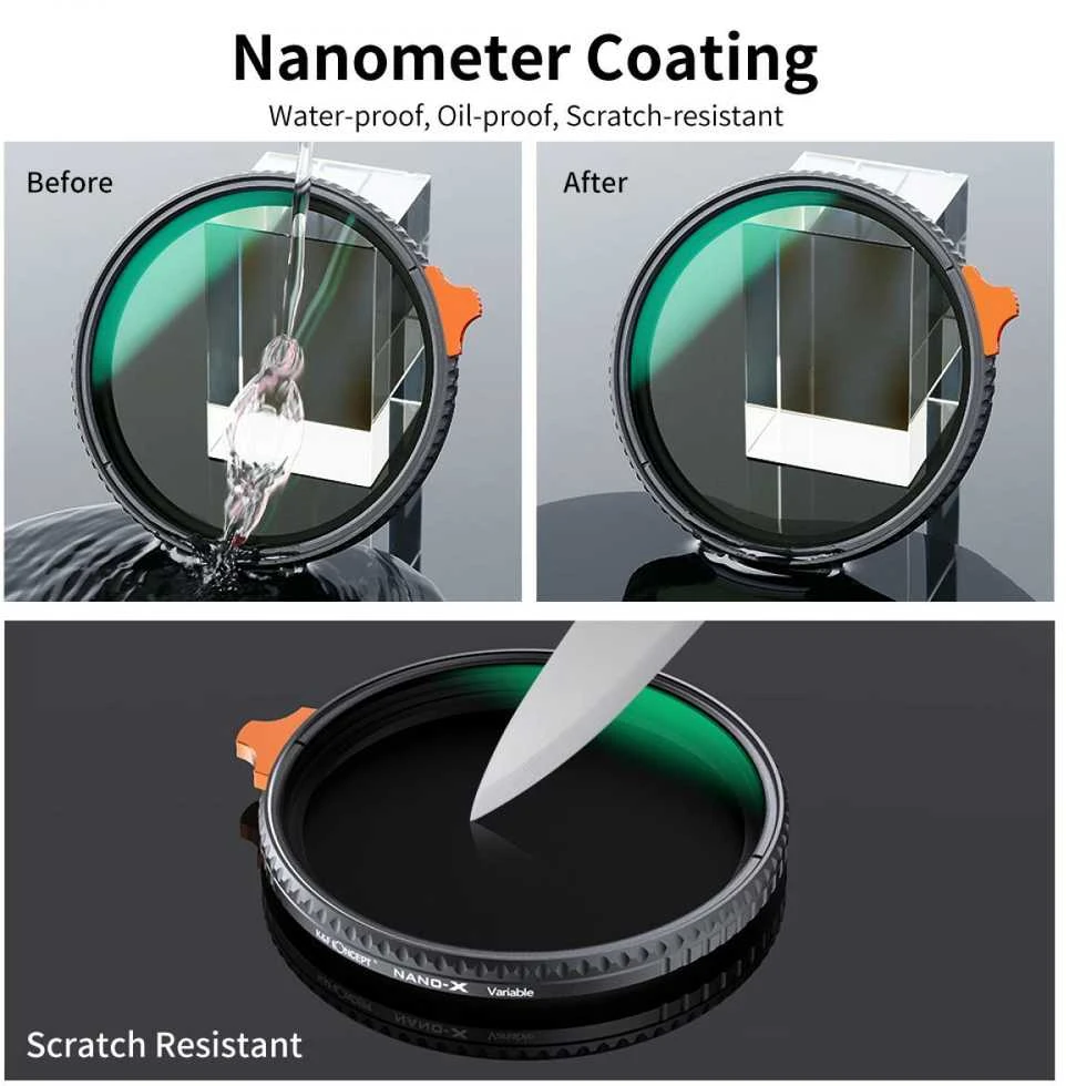 Kf Concept K&amp;F Concept 95mm Variable ND Filter ND2-ND400 (9stop)