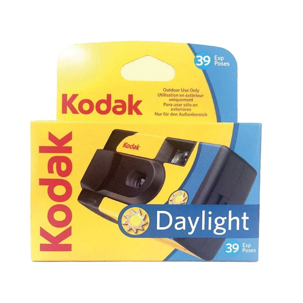 KODAK DAYLIGHT VIENO NAUDOJIMO KAMEROS 39 EXP